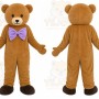 Brown Teddy Bear Mascot Costume