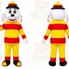 Firefighter Dalmatian Mascot Costume