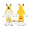 Yellow Husky Mascot Costume Yellow Husky Mascot Costume