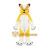 Yellow Husky Mascot Costume Yellow Husky Mascot Costume