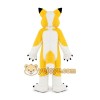 Yellow Husky Mascot Costume Yellow Husky Mascot Costume