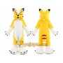 Yellow Husky Mascot Costume