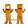 Tan Lion Mascot Costume