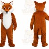 Brown Fox Mascot Costume