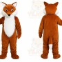 Brown Fox Mascot Costume