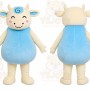 Blue Cow Mascot Costume