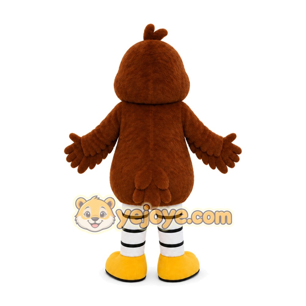 Brown Bird Mascot Costume