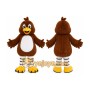 Brown Bird Mascot Costume