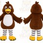 Brown Bird Mascot Costume
