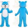 Blue Cat Mascot Costume