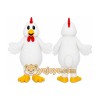 White Chicken Mascot Costume White Chicken Mascot Costume
