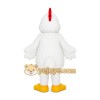 White Chicken Mascot Costume White Chicken Mascot Costume