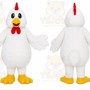 White Chicken Mascot Costume