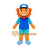 Orange Boy Mascot Costume Orange Boy Mascot Costume