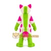 Green Spotted Husky Mascot Costume