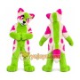 Green Spotted Husky Mascot Costume