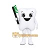 Toothbrush Tooth Mascot Costume Toothbrush Tooth Mascot Costume