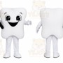 Toothbrush Tooth Mascot Costume