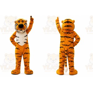 Orange Tiger Mascot Costume