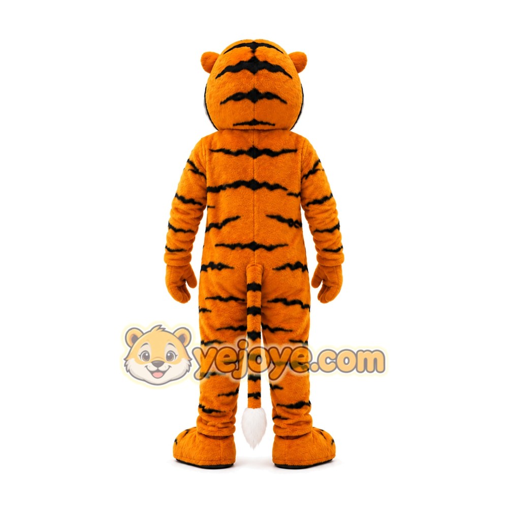 Orange Tiger Mascot Costume Orange Tiger Mascot Costume