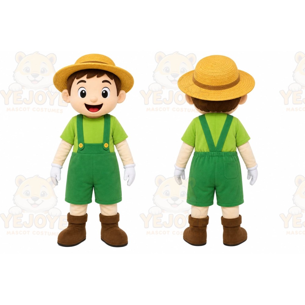Explorer Boy Mascot Costume