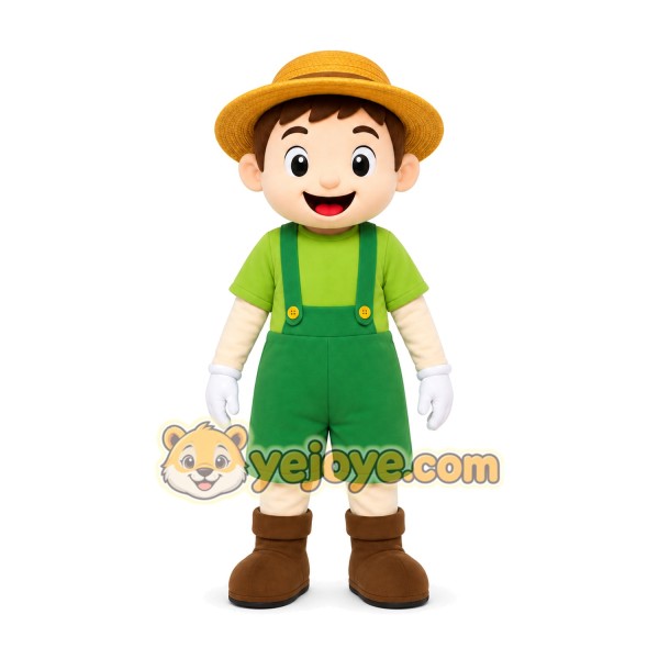 Explorer Boy Mascot Costume