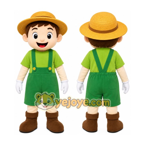 Explorer Boy Mascot Costume