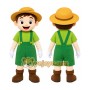 Explorer Boy Mascot Costume