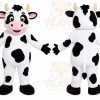Spotted Cow Mascot Costume