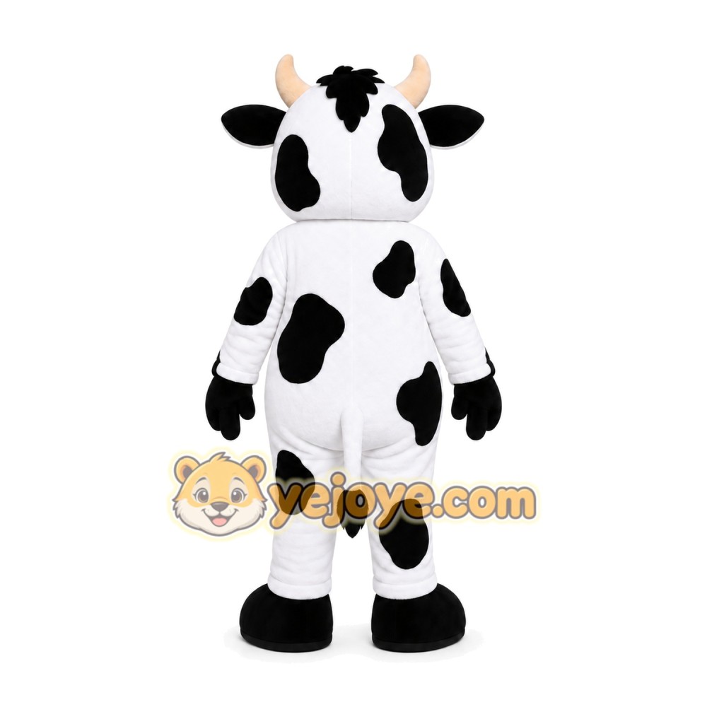 Spotted Cow Mascot Costume Spotted Cow Mascot Costume