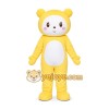 Yellow Teddy Bear Mascot Costume