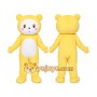 Yellow Teddy Bear Mascot Costume