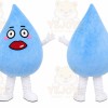 Blue Water Drop Mascot Costume