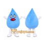 Blue Water Drop Mascot Costume