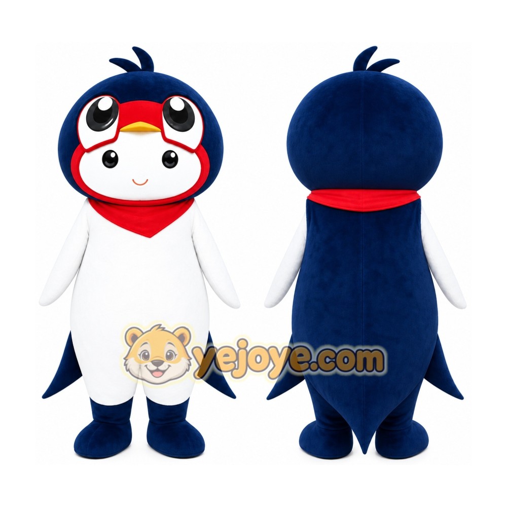 Blue Penguin Mascot Costume Blue Penguin Mascot Costume