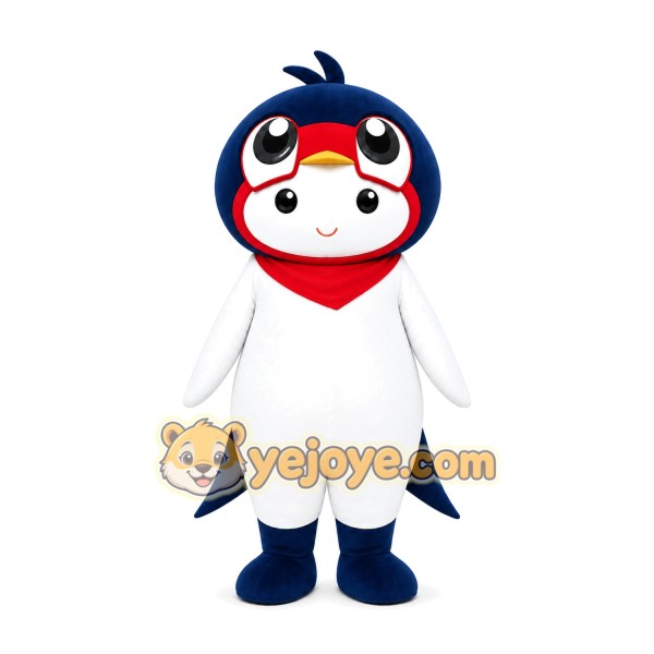 Blue Penguin Mascot Costume