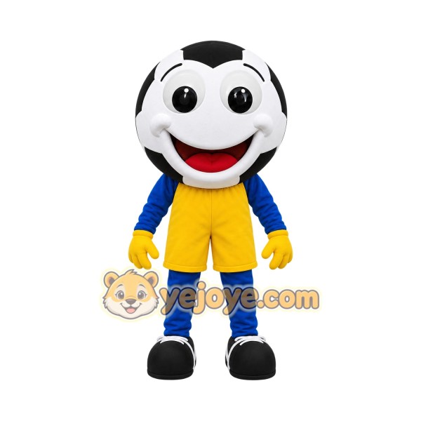 Soccer Ball Boy Mascot Costume