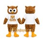 Owl White Shirt Mascot Costume