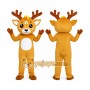 Brown Reindeer Mascot Costume