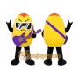 Yellow Egg Guitar Mascot Costume