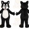 Black Cat Mascot Costume