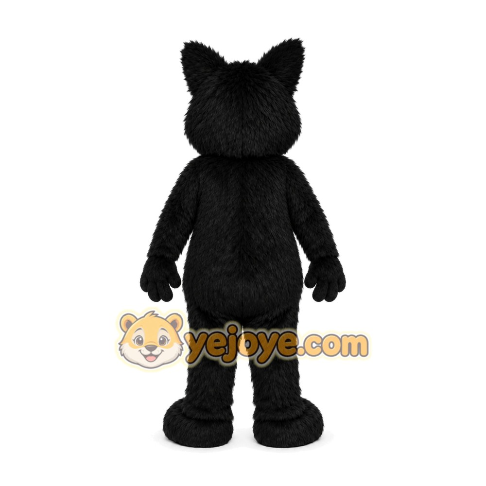 Black Cat Mascot Costume Black Cat Mascot Costume