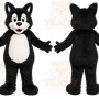 Black Cat Mascot Costume