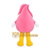 Pink Drop Mascot Costume Pink Drop Mascot Costume