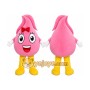 Pink Drop Mascot Costume