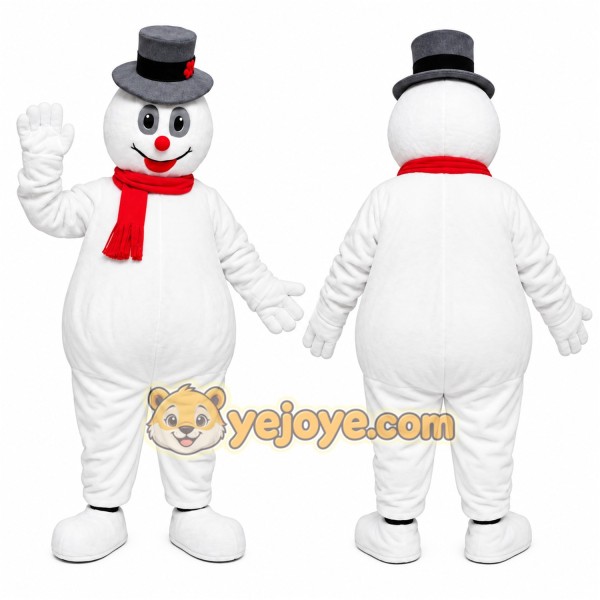 Classic Snowman Mascot Costume