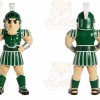 Green Roman Warrior Mascot Costume
