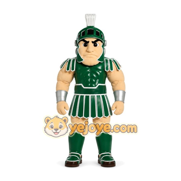 Green Roman Warrior Mascot Costume