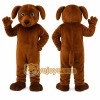 Brown Puppy Mascot Costume Brown Puppy Mascot Costume