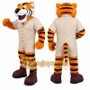Orange Tiger Mascot Costume Orange Tiger Mascot Costume